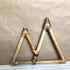 rattan wall art - mountains